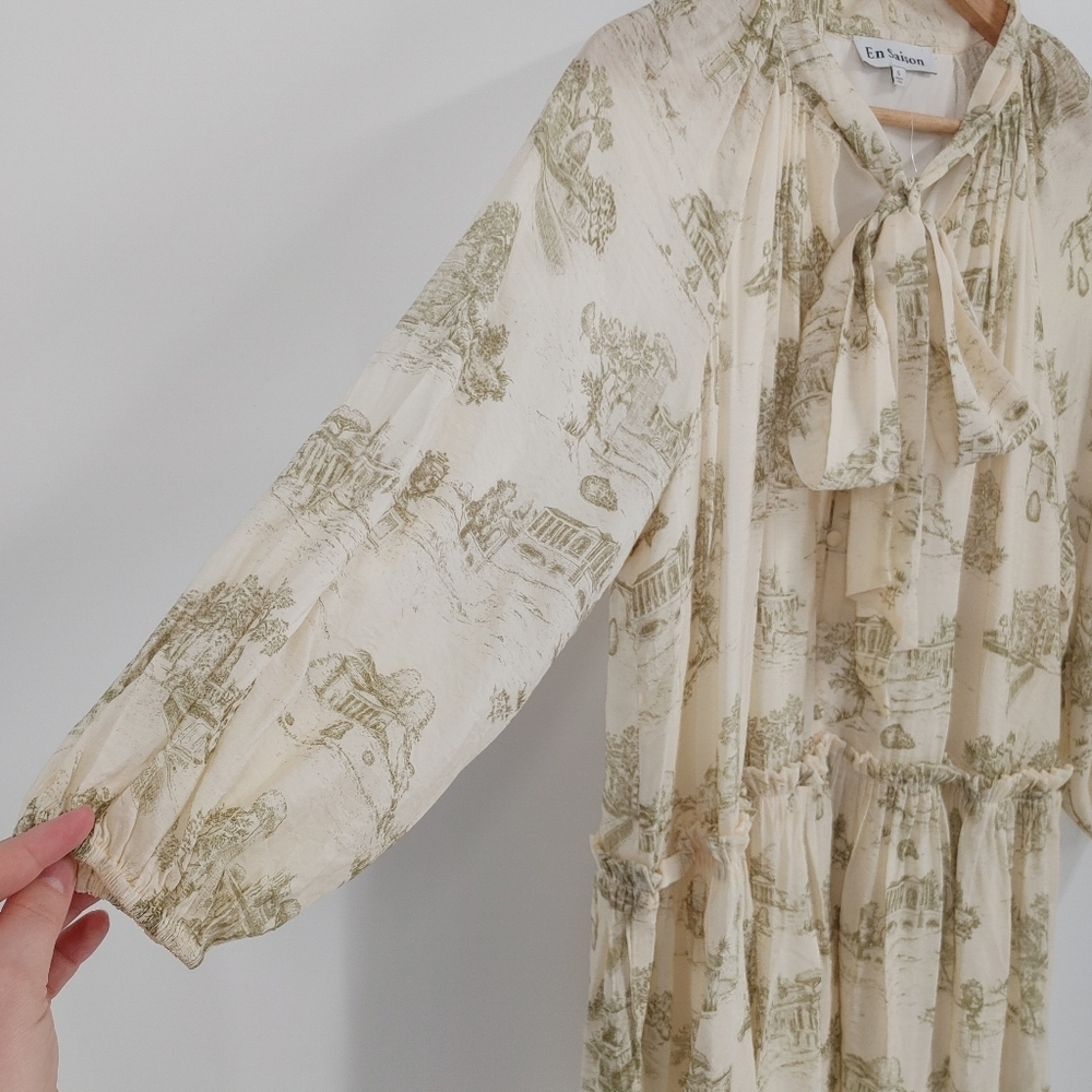 En Saison Leighton Toile Print Dress - Picture 5 of 8